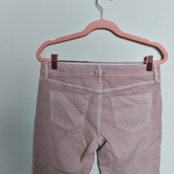 Mossimo Pink Super Stretch Cropped Jeggings Size 4/27 - Picture 6 of 8